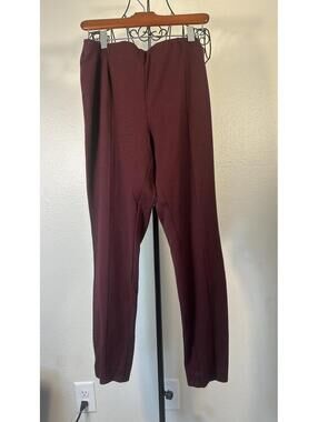 Maroon J. Jill Ponte Leggings